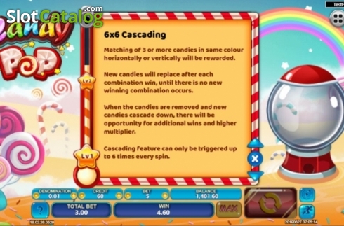 Скрин4. Candy Pop (Spadegaming) слот