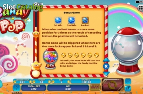 Скрин9. Candy Pop (Spadegaming) слот
