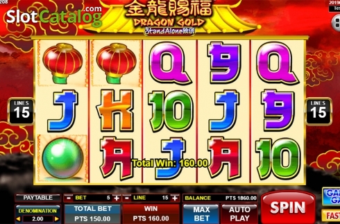 Скрин2. Dragon Gold SA слот