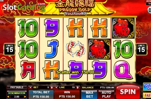 Скрин3. Dragon Gold SA слот