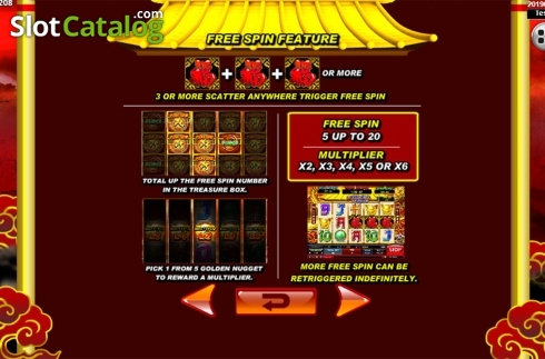 Скрин8. Dragon Gold SA слот