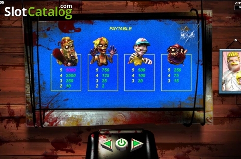 Скрин7. Father & Zombies слот