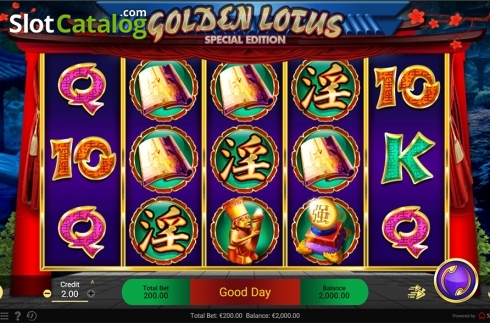 Скрин2. Golden Lotus SE слот