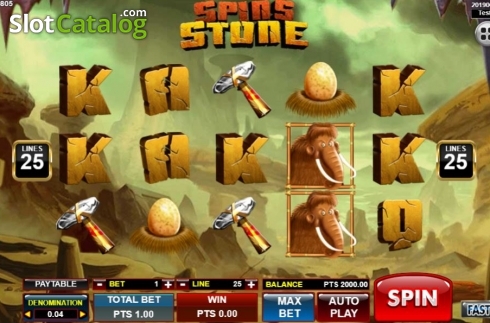 Скрин2. Spins Stone слот