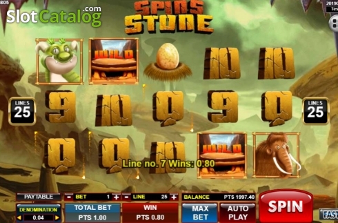Скрин3. Spins Stone слот
