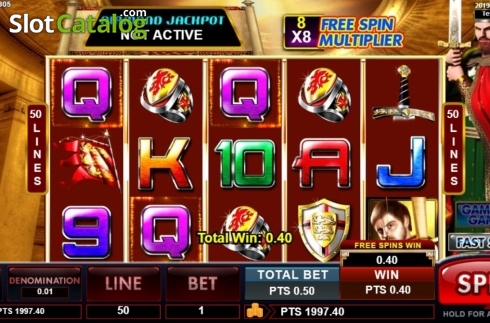 Скрин5. King The Lion Heart слот