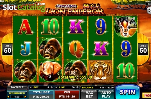 Скрин3. Lion Emperor SA слот