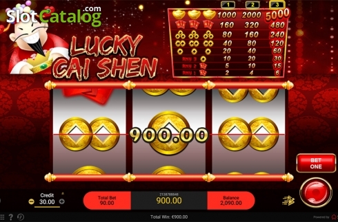 Скрин3. Lucky Cai Shen слот