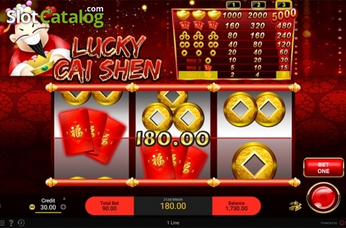 Скрин4. Lucky Cai Shen слот