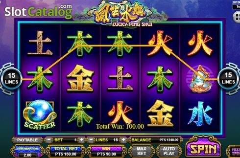 Скрин5. Lucky Feng Shui слот
