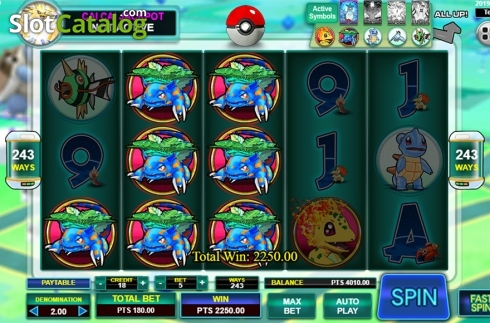 Скрин4. Pocket Mon Go слот