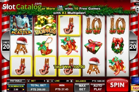 Скрин4. Santa Gifts слот