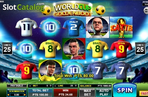 Скрин3. World Cup Golden Boot слот