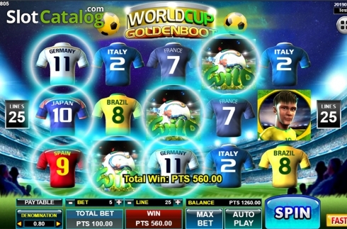 Скрин5. World Cup Golden Boot слот