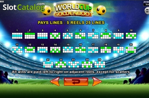 Скрин9. World Cup Golden Boot слот