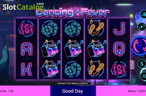 Скрин2. Dancing Fever (Spadegaming) слот