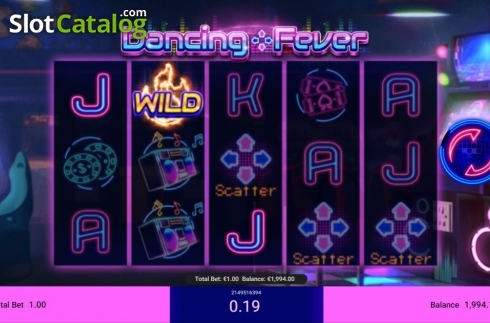 Скрин3. Dancing Fever (Spadegaming) слот