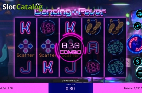 Скрин4. Dancing Fever (Spadegaming) слот