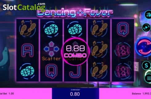 Скрин5. Dancing Fever (Spadegaming) слот