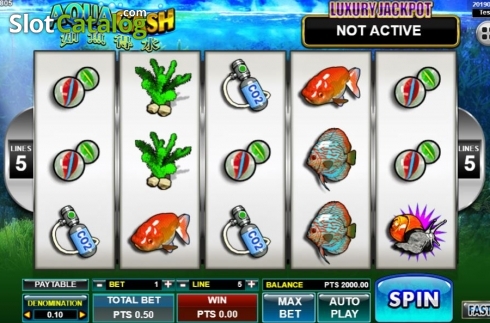 Скрин2. Aqua Cash (Spadegaming) слот