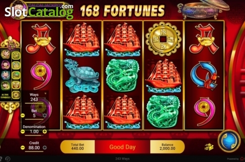 Скрин2. 168 Fortunes слот