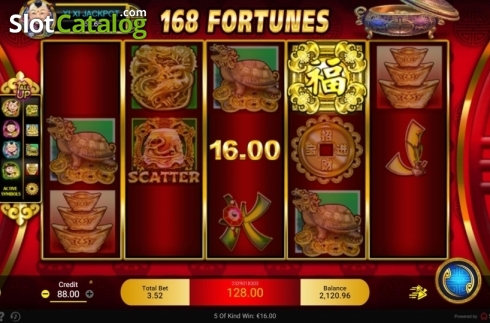 Скрин3. 168 Fortunes слот