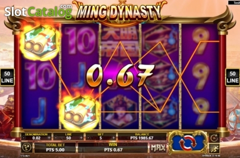 Скрин3. Ming Dynasty (Spadegaming) слот