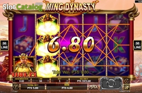 Скрин4. Ming Dynasty (Spadegaming) слот