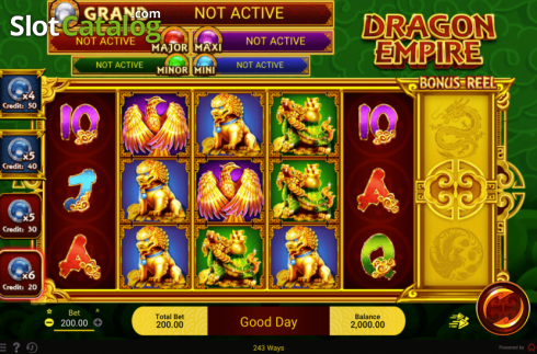 Скрин3. Dragon Empire слот
