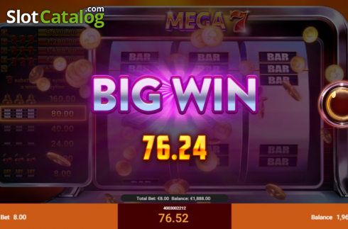 Скрин4. Mega 7 (Spadegaming) слот