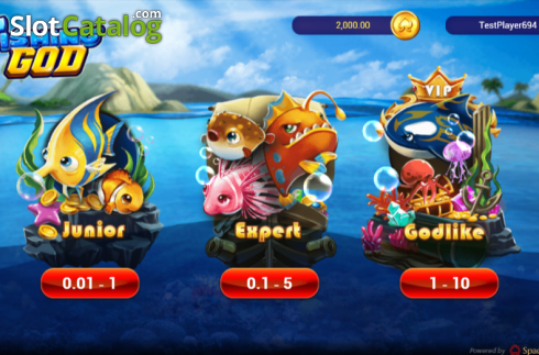 Скрин2. Fishing God слот