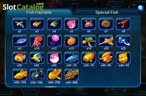 Скрин8. Fishing God слот