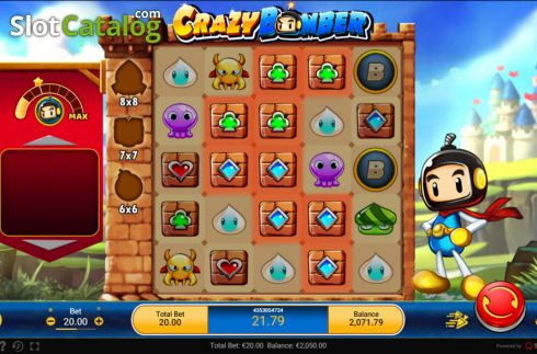 Скрин3. Crazy Bomber слот