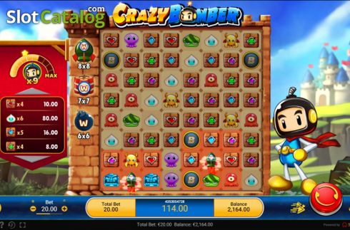 Скрин5. Crazy Bomber слот
