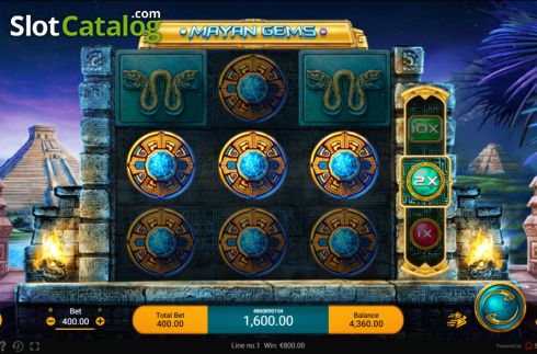 Скрин4. Mayan Gems слот