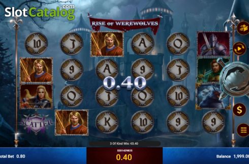 Скрин5. Rise of Werewolves слот