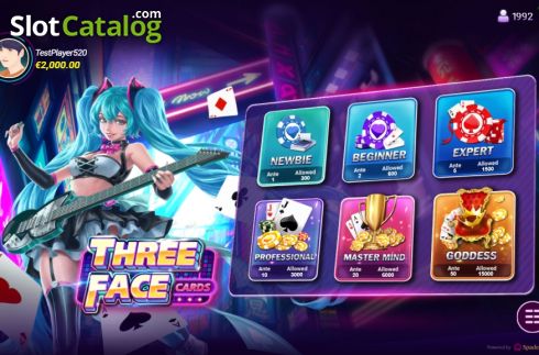 Скрин3. Three Face Cards слот