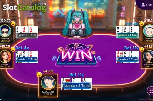 Скрин5. Three Face Cards слот