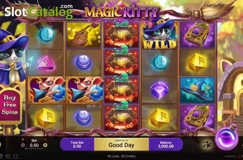 Скрин2. Magic Kitty слот