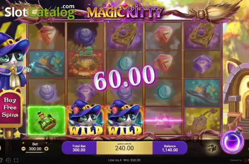 Скрин3. Magic Kitty слот