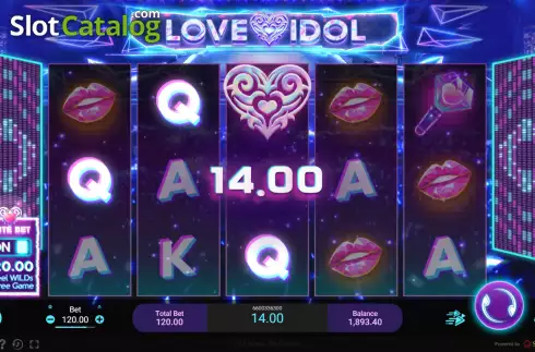 Скрин3. Love Idol слот