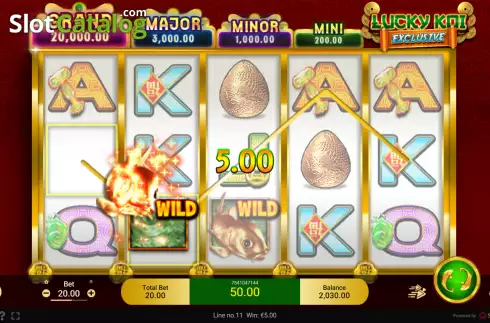 Скрин4. Lucky Koi Exclusive слот