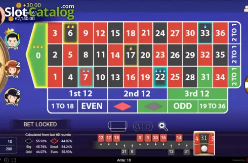 Скрин6. Roulette (Spadegaming) слот