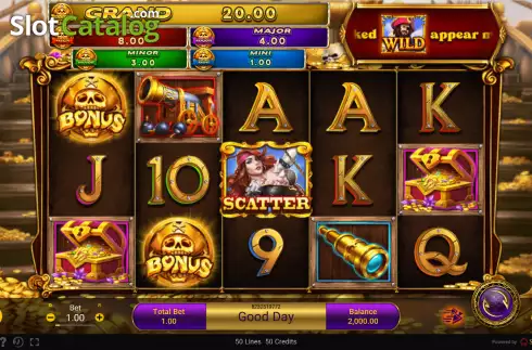 Скрин2. Captain Golds Fortune слот