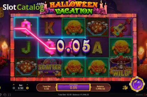 Скрин3. Halloween Vacation слот