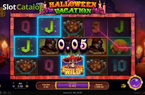 Скрин4. Halloween Vacation слот