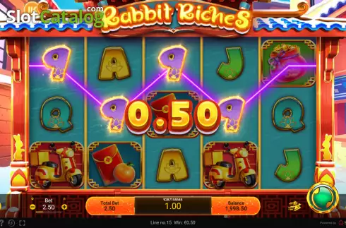 Скрин4. Rabbit Riches слот