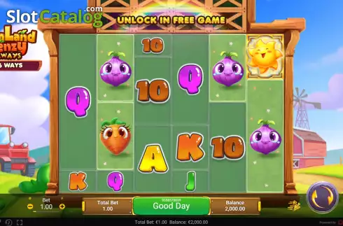 Скрин2. Farmland Frenzy Maxways слот