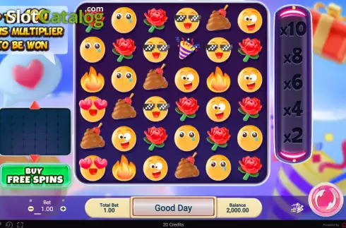 Скрин2. Moji Mania слот