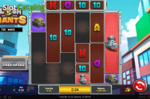 Скрин3. Clash of the Giants слот